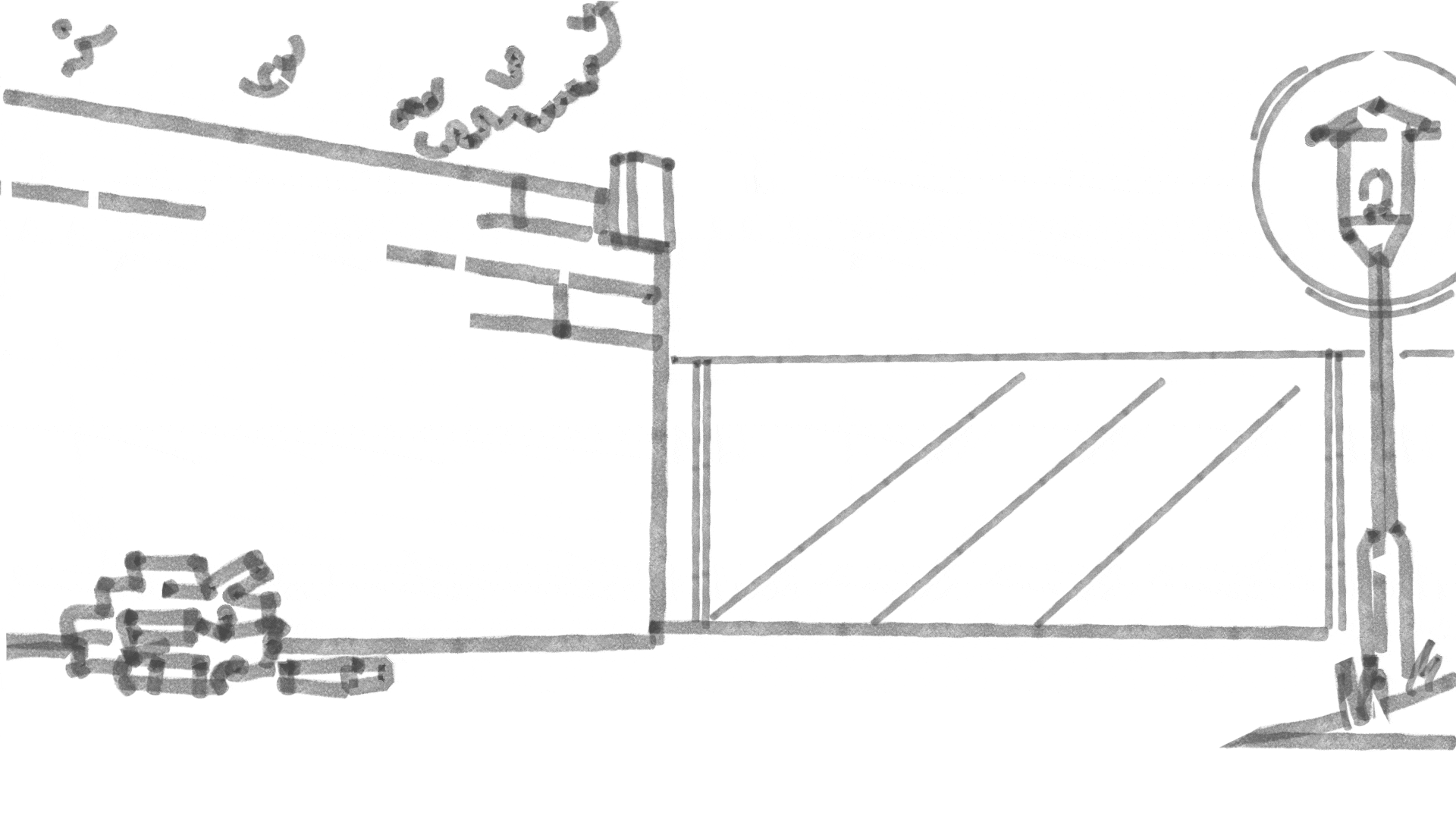 Brick fall
