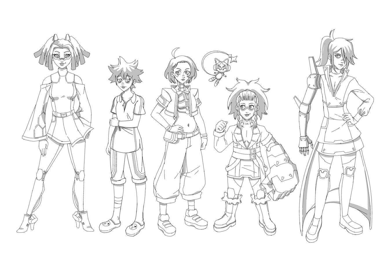 Pretty Gears First Lineup Pretty Gears First Lineup